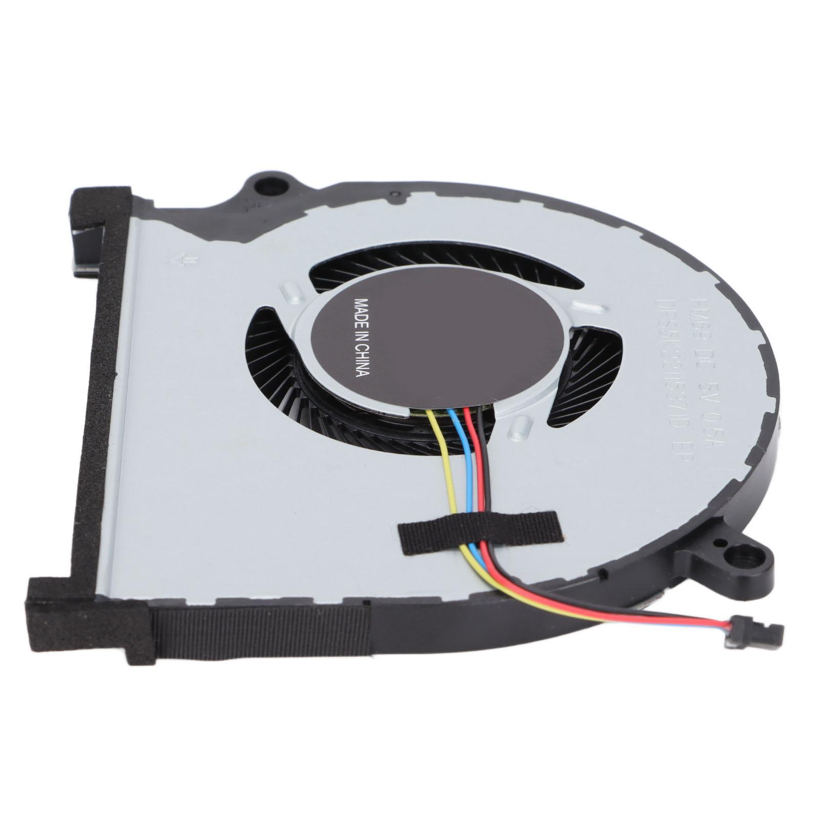 

4-контактный разъем питания вентилятора ЦП, сменный, компьютерные компоненты, прочные вентиляторы для охлаждения ноутбука из алюминиевого сплава