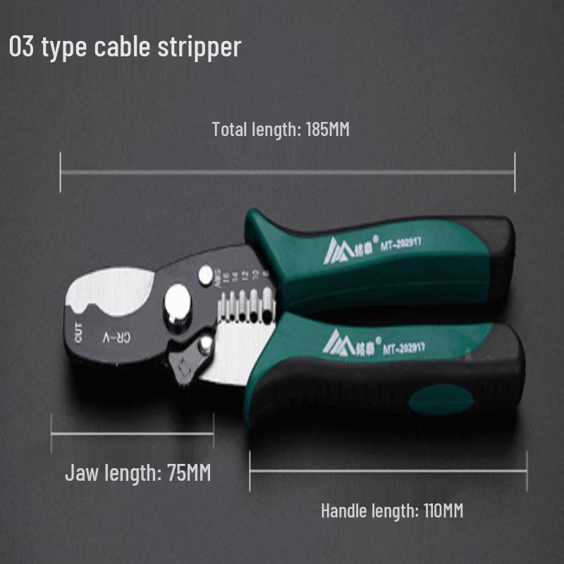 Industrial Cable Wire Stripping Pliers CN plug (adapter included) Standard