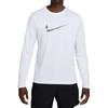 Dri-Fit Printed Letter Long Sleeve Fitness Shirt Men Tops FZ8034-085