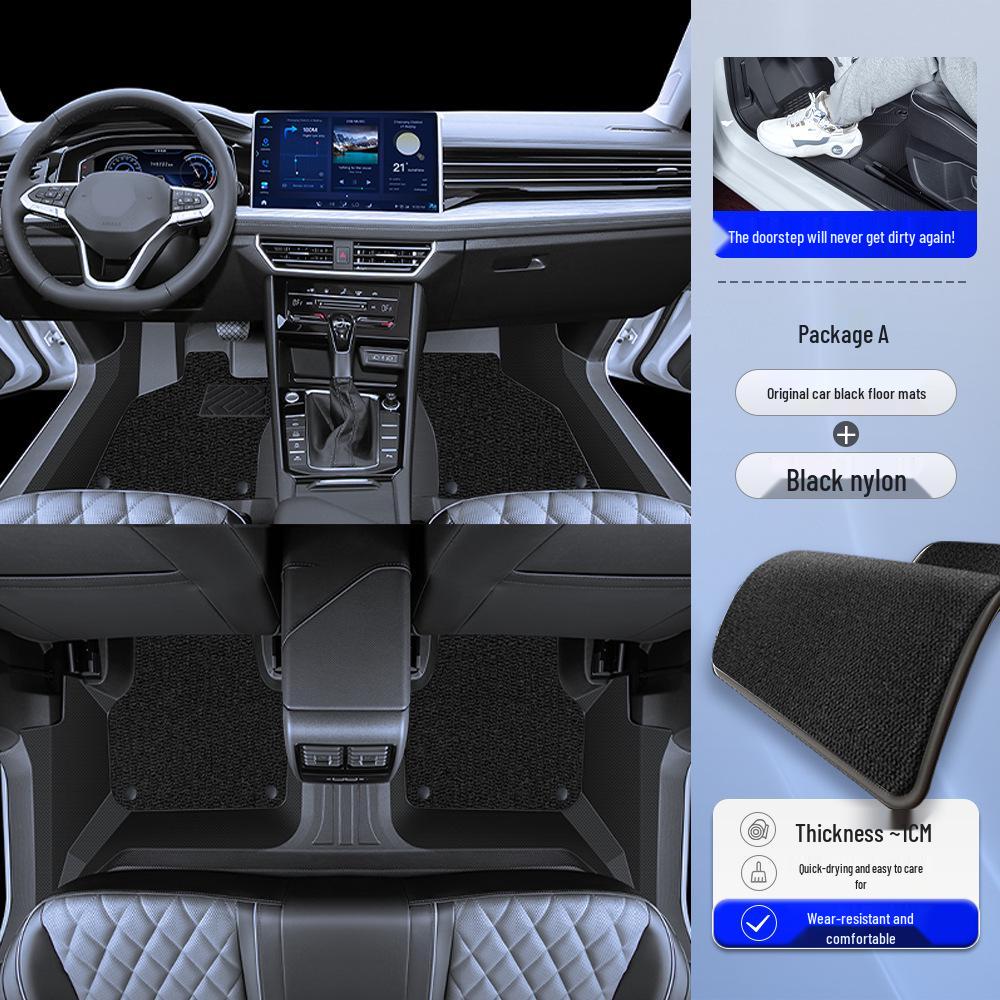 Carpet-Style TPE Floor Mats for Buick Regal 17 - Custom Fit Interior Body Kit Accessories