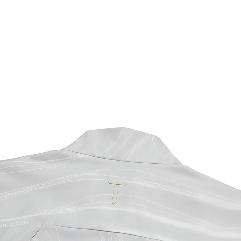 Fila Golf Classic Versatile Outdoor Stand Collar Knit Sweater Men Sweater A11M535709F-ZA