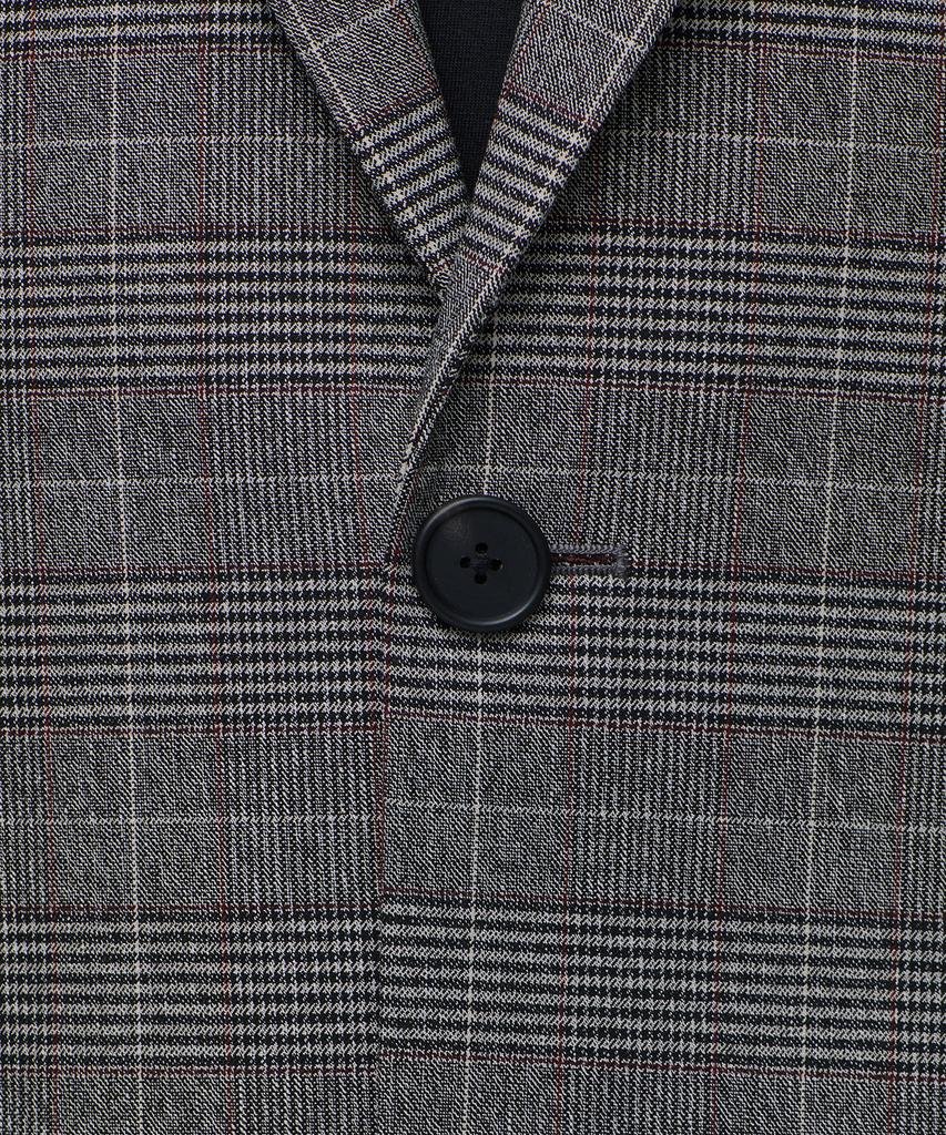 Musinsa Standard Glen Check Oversized Blazer [Brown]