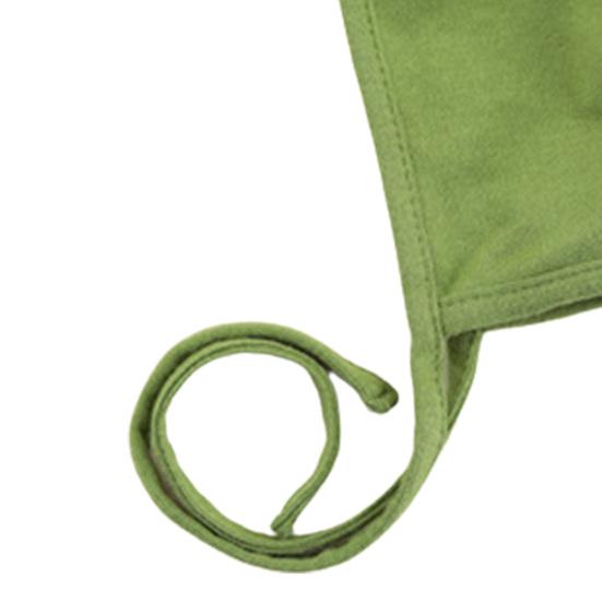 Dekorative Kleinkindmütze, exquisite Einfassung, atmungsaktive Baumwolle, verstellbarer Riemen, Babymütze für den Frühling