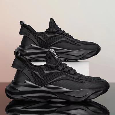 Estate Nuovi Classici Scarpe da Ginnastica Uomo Moda Leggere Traspiranti Scarpe da Corsa con Zeppa Scarpa da Tennis Scarpe da Allenamento Elastiche di Lusso