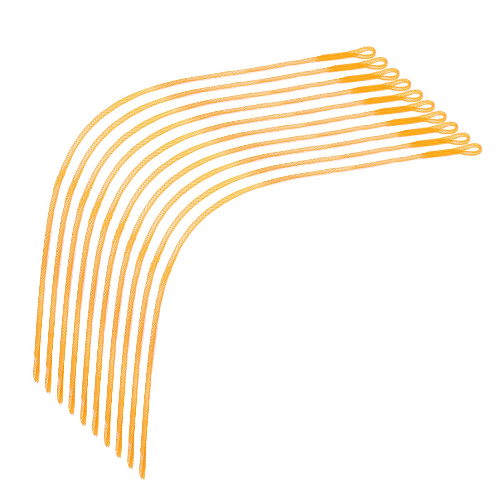 

10Pcs/set Fly Fishing Line Fishing Tapered Leader Braided Fly Fishing Line Connector 20/30/50LB Fishing Tapered Leader 50 жёлтый