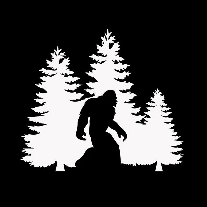 JT06# Bäume Wald Auto Aufkleber Wasserdicht Vinyl Aufkleber Auto Zubehör Dekor