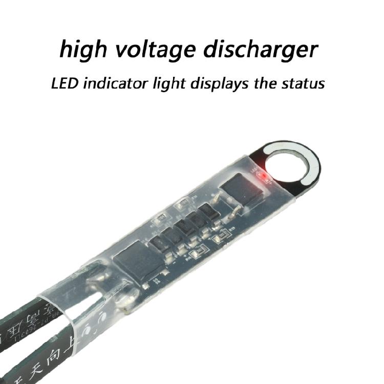 1000UF Capacitors Discharge Pen Tweezer Probes No Sparking Compact Portable Design 1000UF Discharge Tool