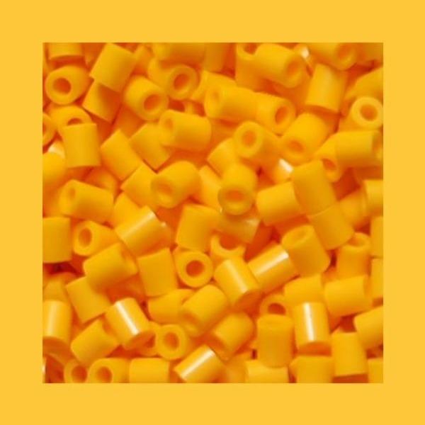 Yellow Color 5mm 1000PCS YantJouet Hama Beads for Kids Iron Fuse Beads Diy Puzzles Pixel Art Gift Children Toy