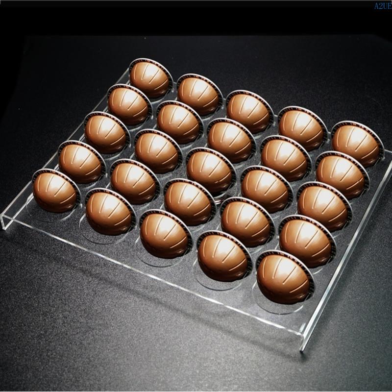 A2UE Acrylic Coffee Capsules Holder 25 Capsules Storage Rack Kitchen Office CN