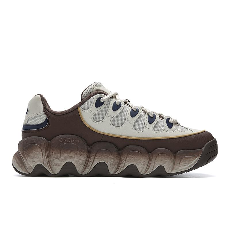 Fila Croissant 1+ Classic Trendy Retro Sporty Comfortable Dad Shoes Men sneaker Brown Gray F12M542135FTB
