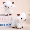 Ciondolo Pecora Peluche Morbida Carina Tocco Morbido Perfetto Per Decorazione Borsa Regali di Compleanno per Bambini