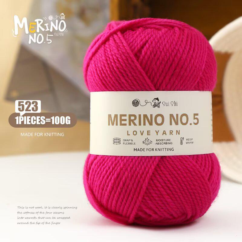 Australian Wool Chunky Scarf & Sweater Yarn for Hand Knitting