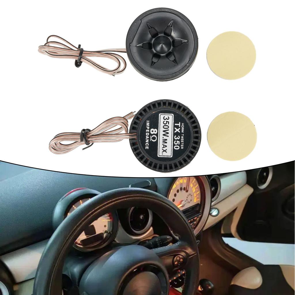 Audio Tweeter Loudspeaker Monitor Built In Crossover