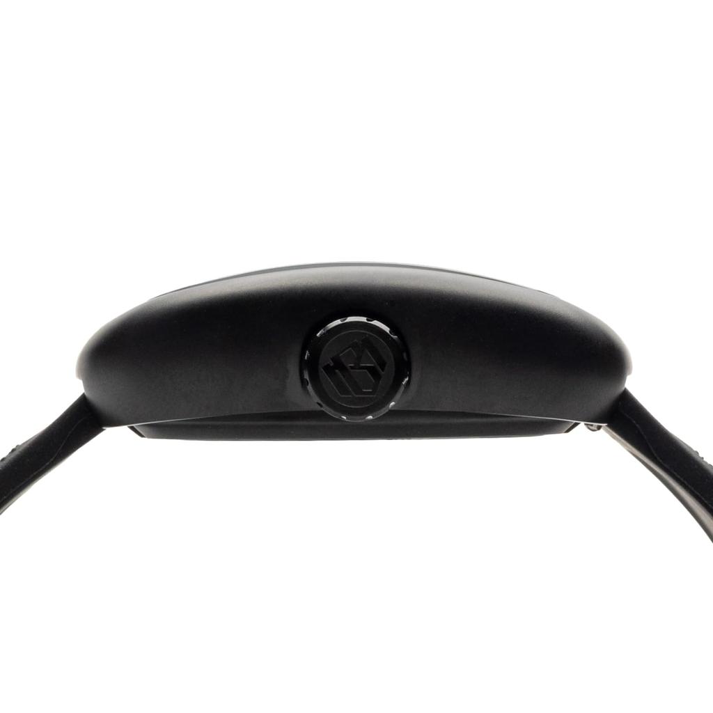 MINBER Ceas Mecanic cu Cadran Schelet Automat Negru pentru Bărbați M9172G-BK