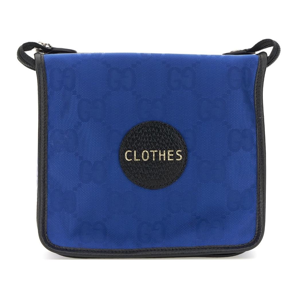 

Gucci Off The Grid Eco-Friendly Nylon Square Pouch Men Pouches Blue 674801-UKDLN-4267 Basic Set (Bag+Dust Bag)