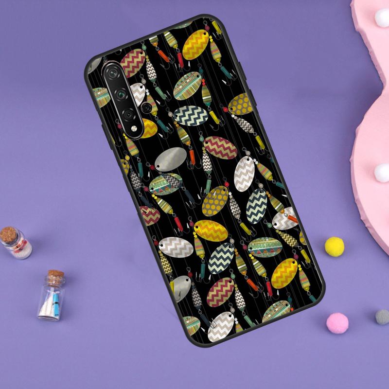 Fishing Tackle For Huawei Nova 10 9 SE 3i 7i 8i 11i 12i Y60 Y61 Y70 Y72 Y73 Y90 Y91 P20 P30 P40 Lite Case