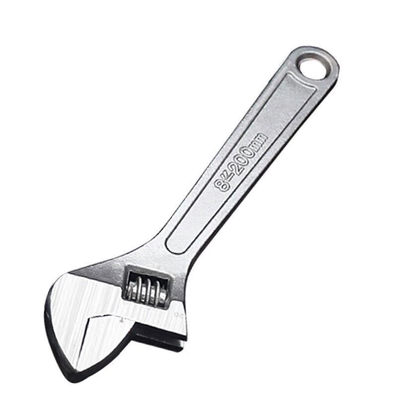 WEDO 8-inch Adjustable Wrench (2-Pack) CN plug (adapter included)