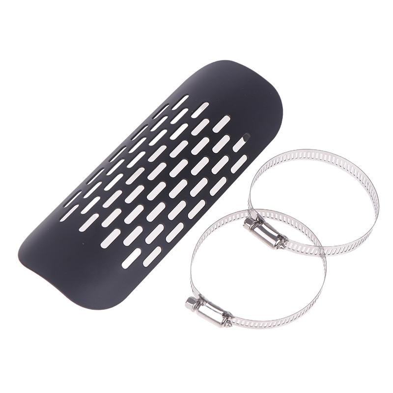 

Универсальная накладка-защита на выхлопную трубу мотоцикла, защита глушителя, мотоаксессуары, подходит для мотоцикла чёрный