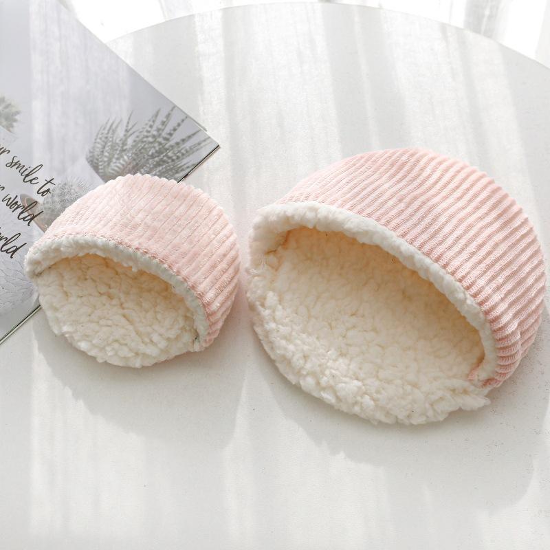 Insulated Pet Sleeping Area Warm Cozy Small Pet Cave Nest For Guinea Pigs Rabbits Hamsters Soft Fleece Sleeping For Ferrets