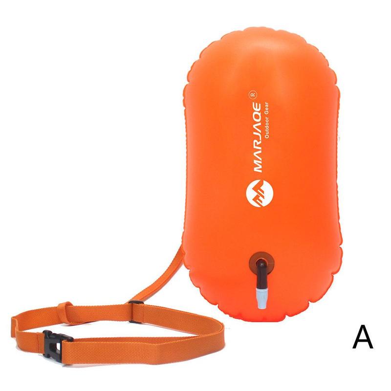 Swimming Lifesaving Drifting Bag Multifunction Swim Float Bag PVC High Visibility Inflatable Waterproof Outdoor Safety Bag