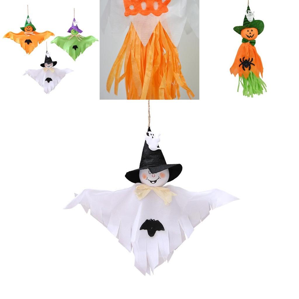 Halloween Ghost Witch Hanging Decor Wall Ornaments For Party Props