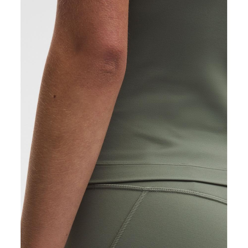 Lululemon Align  Scoop Waist Length Tank Top Willow Leaf