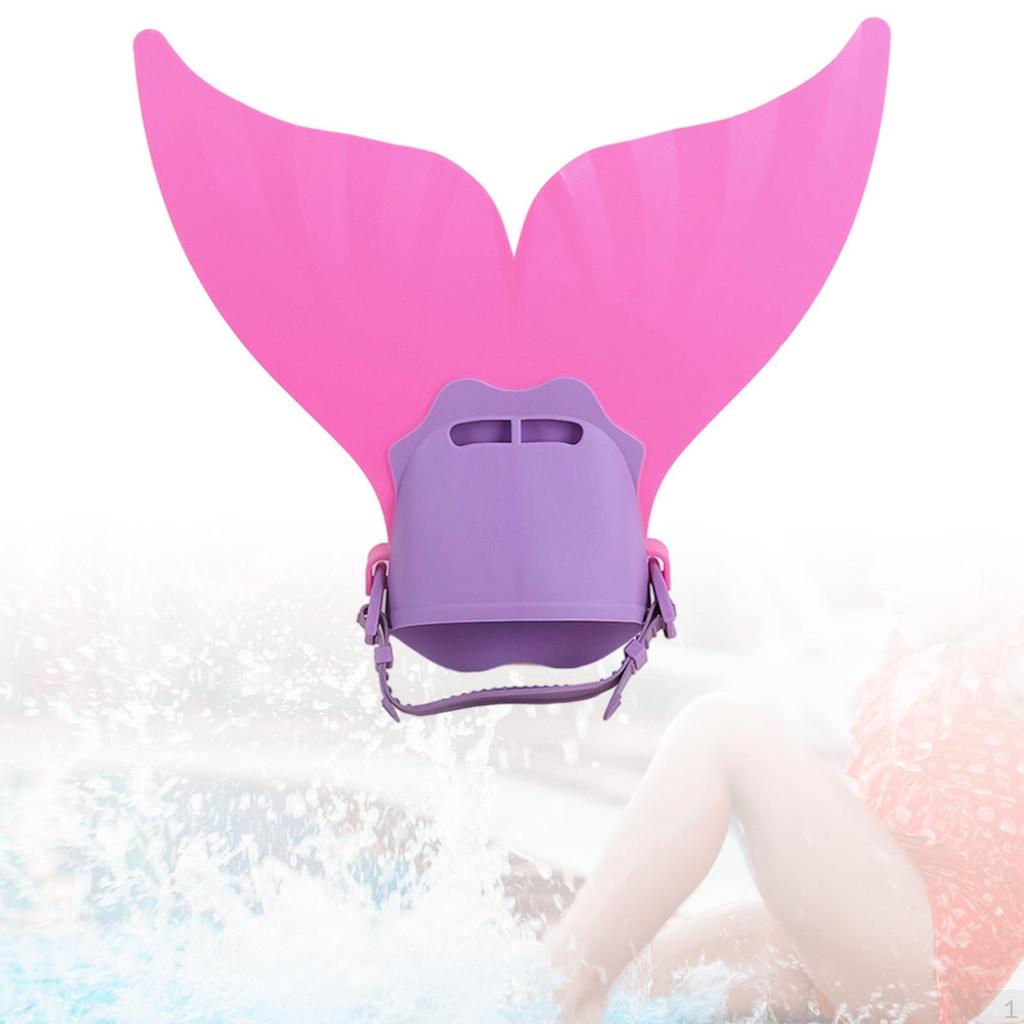 Mermaid Swim Gear ,Swimming Flippers ,Gift, Comfortable, Monofin Snorkeling Adjustable for Kids