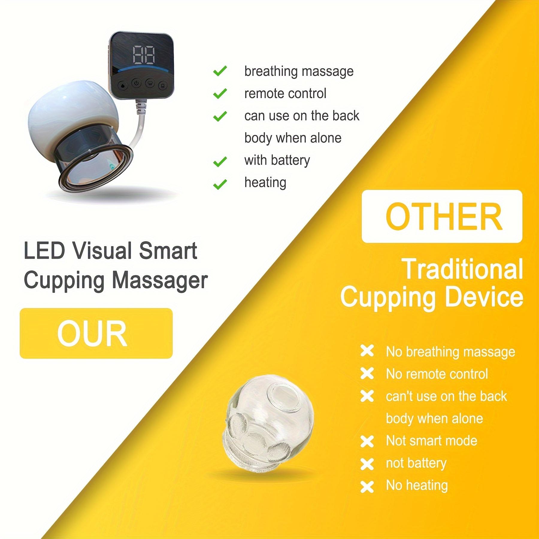 

Проводной пульт дистанционного управления, светодиодный визуальный баночный массажер, устройство для нагревания и дыхания, интеллектуальное динамическое устройство для банок, электрический баночный массажер для