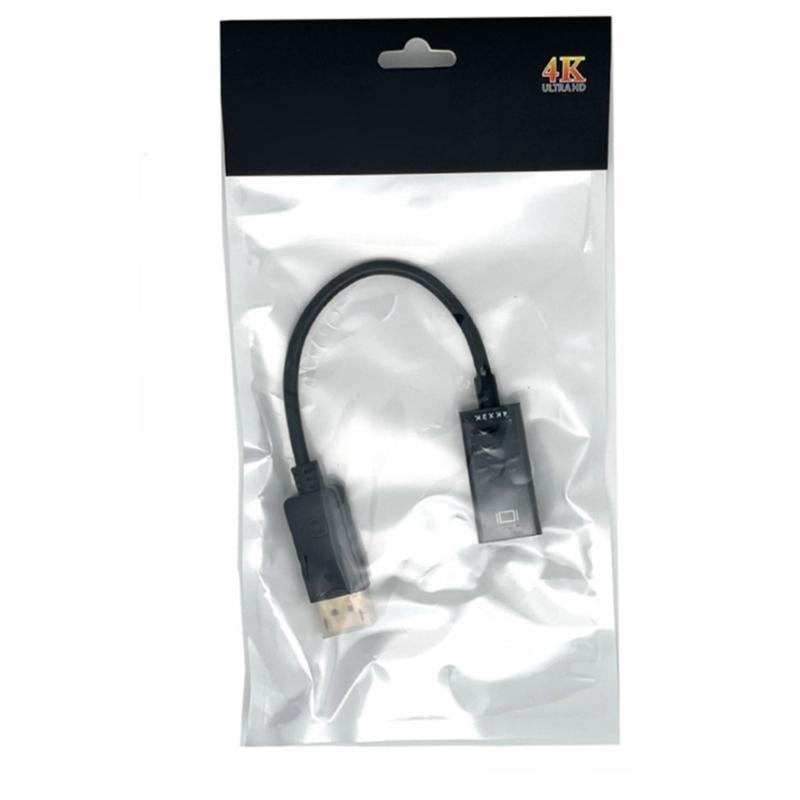 DisplayPort to HDTV Converter Cable Suitable for Plug and Play Video Connectivitys in Home Office Environment