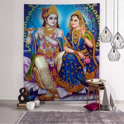 Modern Hindu God Hanging Bohemian Tapestry Bohemian Wall Tapestries Mandala Kawaii Room Decor
