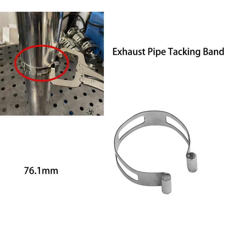 Exhaust Pipe Tacking Band Clamp-On Stainless
