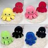 Adorable Double-sided Flip Reversible Octopus Plush Toy For Kids Soft And Cuddly Marine Life Stuffed Animal