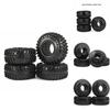 Robust 2.2' Climbing Pit Bull Tires Wheels T3021 4p For Rc 1/10 D90 Scx10 Rock Crawler
