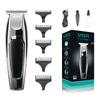 VGR Mens Hair Clippers Professional Hair Beard Trimmer 6 Level Adjustment,Electric Clippers Haircut Cutter Shaver With Household For Men,Kids,Pet S