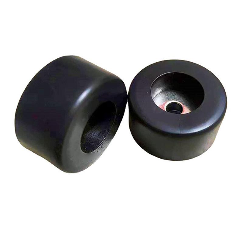 4 Stück Schränke Gummifüße Dämpfer Pad Basis 4 Stück Langlebig Schwarz 38x20mm Großer Koffer Lautsprecher