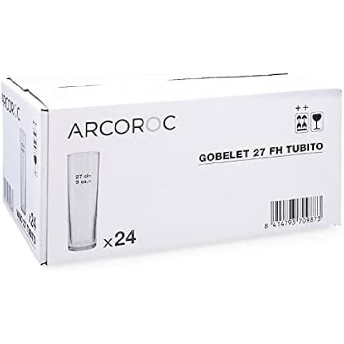 Set De Verres - ARCOROC - Ensemble De Gobelets - Multicolore - 35,5 X 23 X 17,5 Cm