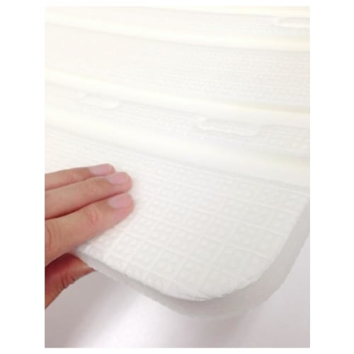 Ohe Bath Mat, White, Approx. 60cm X 85cm X 2cm, Anti-Mold, 20E Drop, Made In Japan, 70011