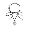 Heart Pendant Necklaces Small Heart Choker Pendant Necklaces Alloy Material Love Pendant Choker for Women Jewelry Gift