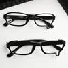 Unisex Personality Black Teardrop Glasses Frame No Lenses Anime-Shaped Photography Stage Performances Cosplay Eyeglasses