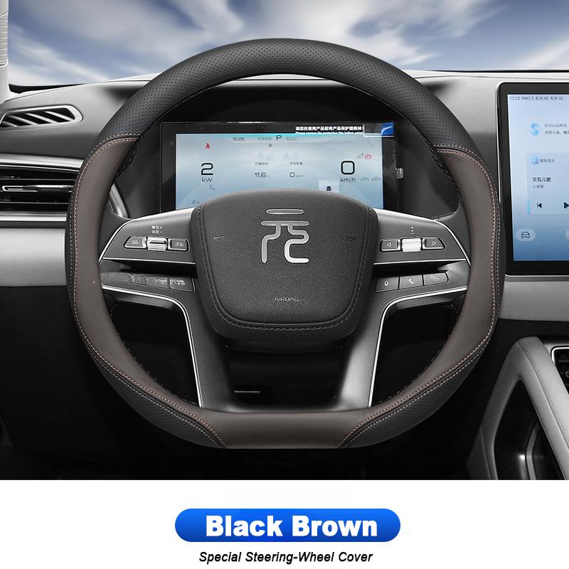 Dla BYD Yuan UP Pro 2024 2025 Pokrowiec na kierownicę samochodową Antypoślizgowy Odporny na zużycie Specjalne Wnętrze Ochronne Akcesoria Dekoracyjne