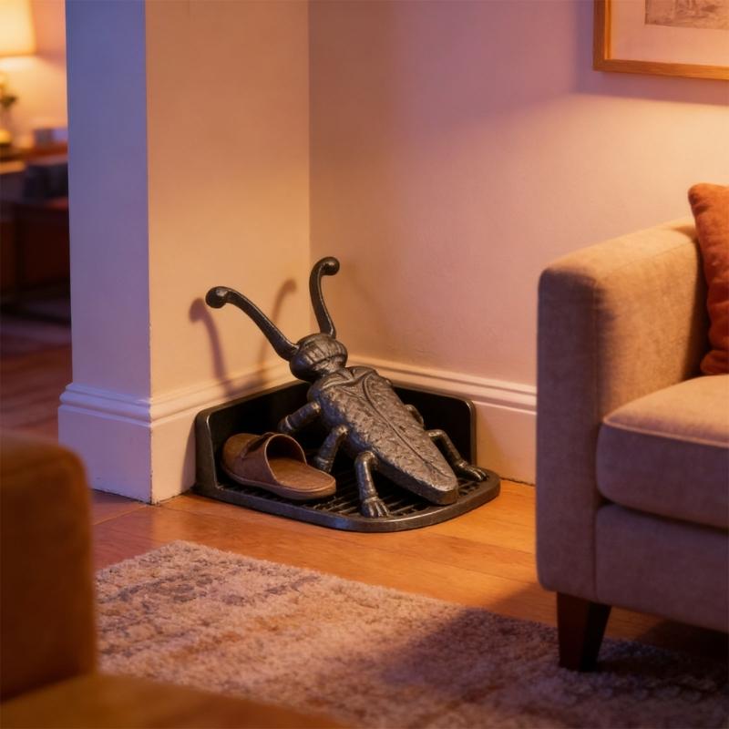 Enlève-bottes en fer forgé Construction robuste Améliore la stabilité pour divers types de bottes Retrait sans effort