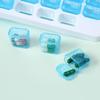 Portable 31-Grid Monthly Pill Box: Moisture-Proof, Transparent, Independent Storage Box for Easy Dispensing