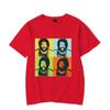 Bud Spencer Camiseta Pop Art T-skjorte for menn/kvinner Herre T-skjorte kortermet trykk Uformell Breaking Bad Print T-skjorte for menn