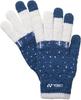 YONEX Smartphone Panel Blue Large Gloves, Uni-Touch Gloves, (002),