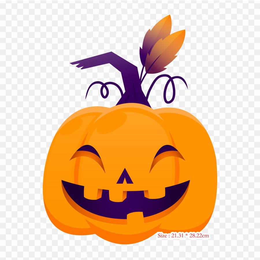 Halloween Decorations Cartoon Drawing Cartoon Iron on Heat Transfer Printing Vinyl Patches Sticker for Clothes DIY Appliques Washable Patches