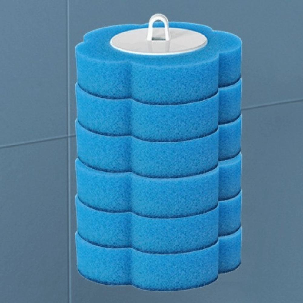 Replacement Head Cleaning Disposable Toilet Brush Wall Mounted Extended Handle Toilet Bowl Cleaner Auto Lid Opening Cleaner Pad