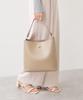 Oval Twist Shoulder Beige F [BIS] 3-Layer Bag/2WAY (27)