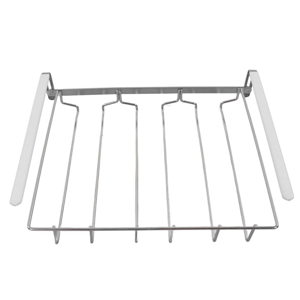 Weinglashalter Edelstahl Stanzfrei Weinglasregal Unter Schrank für Heim Kelchaufbewahrung