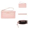 Baellerry Women's Cell Phone Bag Multi-card Slot Long Purse Zipper Coin Purse Fashion Pu Leather Wallet with Lanyard