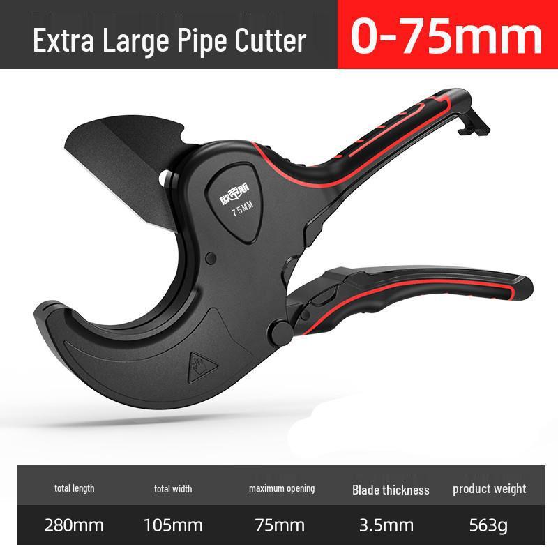 Professional PPR PVC Pipe Cutter: Quick Cut Scissors for Water and Hot Melt Pipes
